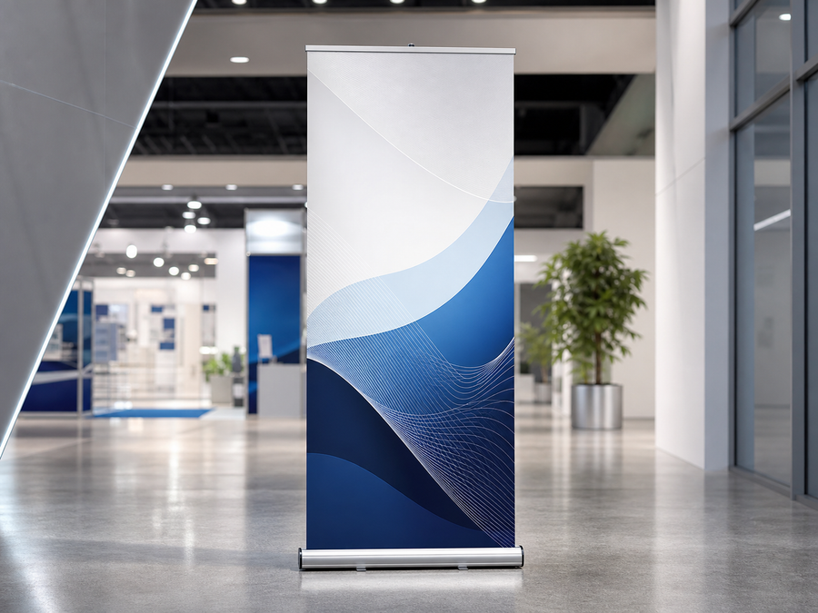 Retractable Banner Stand 850 x 2000 mm - Single-Sided