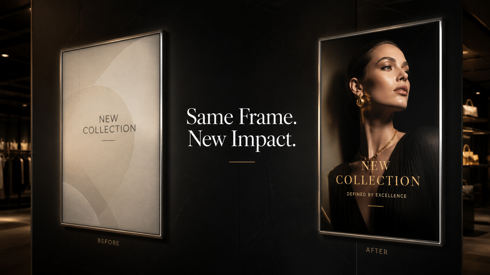 Same frame new campaign impact with refreshed SEG graphic